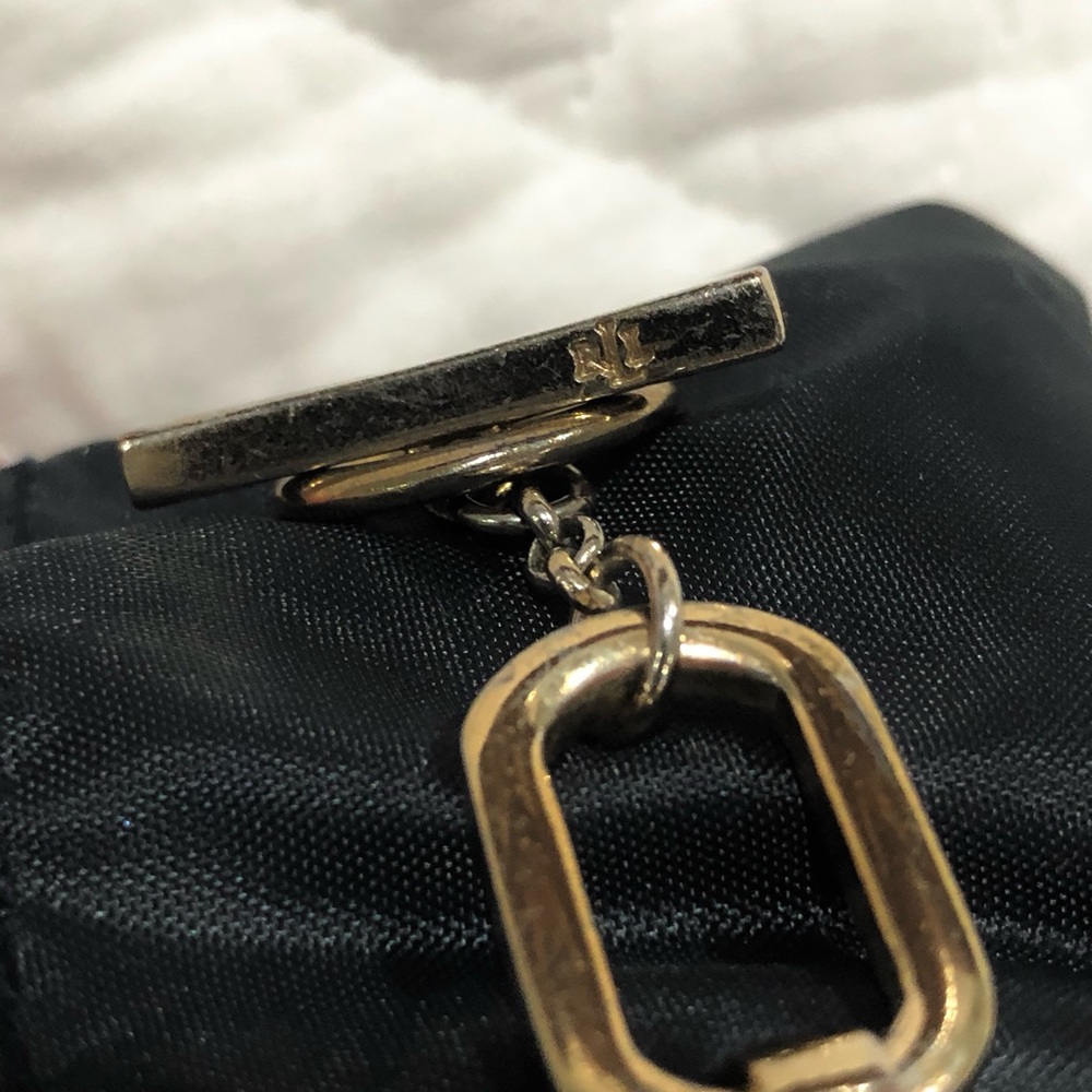 Ralph Lauren women’s tortoise bracelet with Distinctive Chain-Link Design - Picture 3 of 5